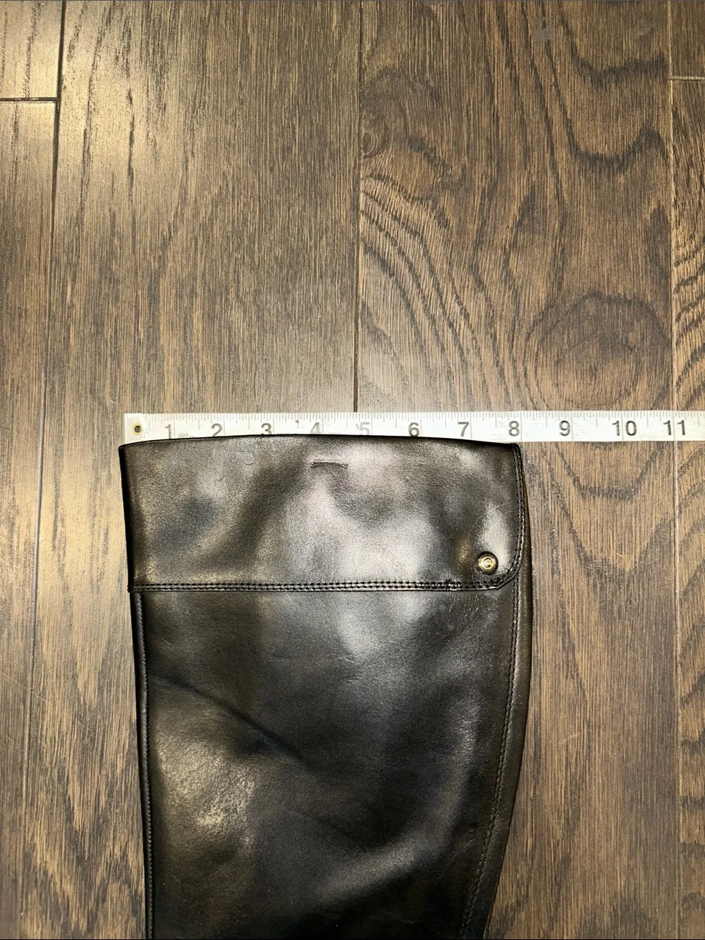 Corso Como Black Leather Ankle Boot with Branded Sole Detail